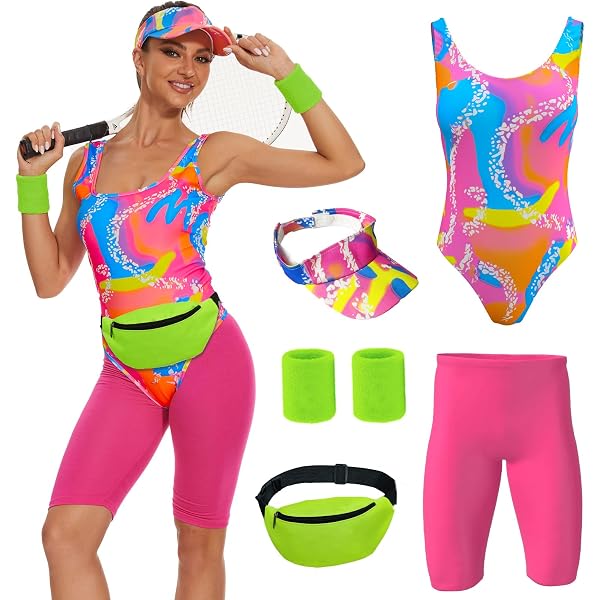 Amazon.com: Fun Costumes Women's Jazzercise-Costume X-Small